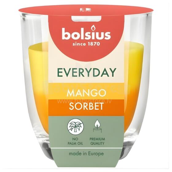 Candle aroma. glass gl. Everyday &Oslash;80x70mm mango sorbet