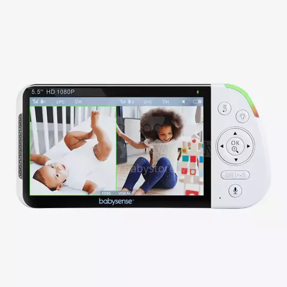 Babysense Parent Unit for Video for 5" Split-Screen Art.268709 Parent Unit for Split-Screen Video Baby Monitor MaxView Pro