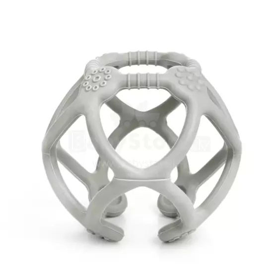 Haakaa Silicone Teething Ball  Art.TPS017-SG Grey Силиконовая погремушка (100% натуральная)