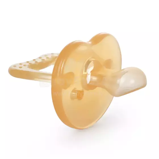 Haakaa Silicone Dummy  Art.TPS006-A Apricot  Anatomiskā/ortopēdiskā lateksa māneklītis 3+ mēn,1 gab