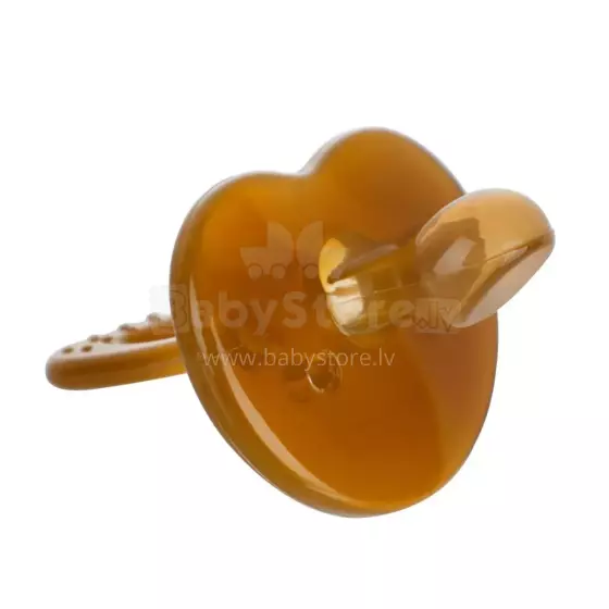 Haakaa Silicone Dummy  Art.TPS031 Amber  Anatomiskā/ortopēdiskā lateksa māneklītis 3+ mēn,1 gab