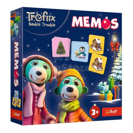 TREFL 02734 Memos Game Trefliki Save Christmas