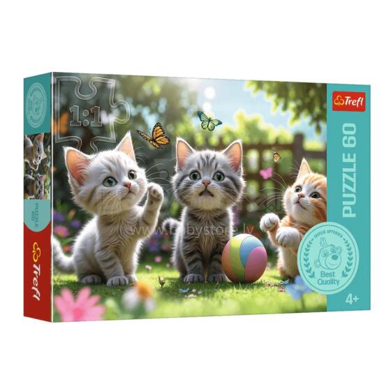 TREFL 17412 Puzzle 60 Three Kittens
