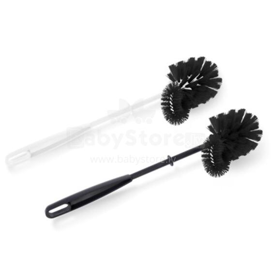 Toilet brush with loop