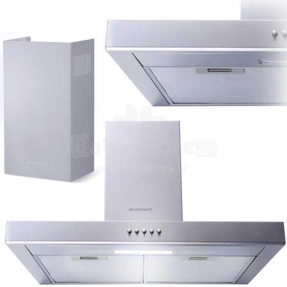 Kitchen chimney hood 60 cm Berdsen BE-60A-T1 INOX