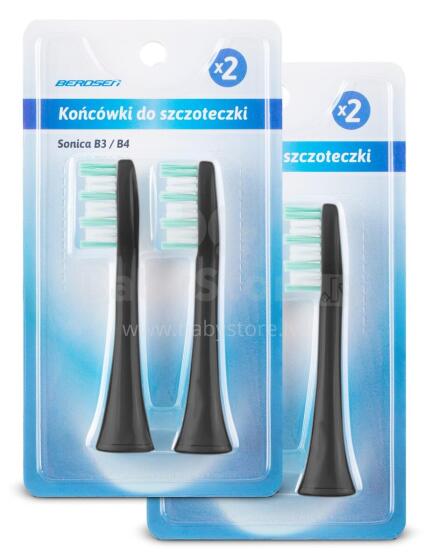 Berdsen B3 Sonic zobu birstes galviņas 4 gab.