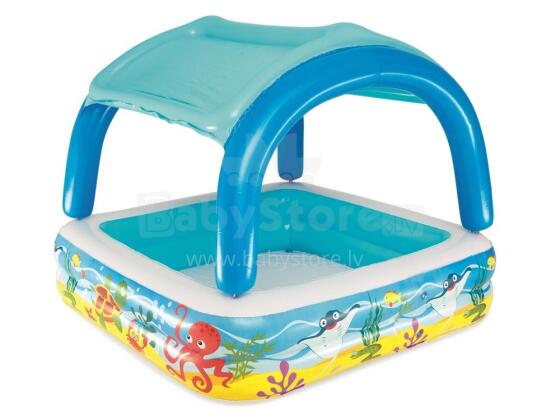 Children's Pool with Canopy 140 x 140 x 114 cm Bestway 52192