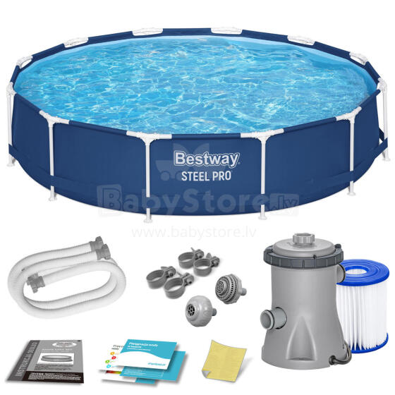 Bestway 56681 366 x 76 см 7-в-1 каркасный бассейн