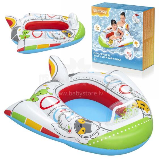 Beach Pontoon Spaceship 104 x 99 cm Bestway 34178