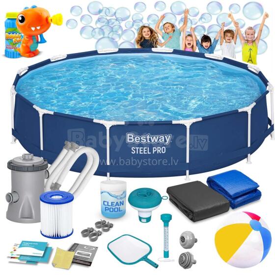 Bestway 56681 366 x 76 cm rāmis baseins 16 in 1