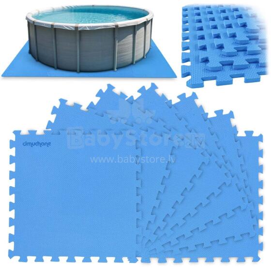 Foam mat for pool puzzle 50 x 50 cm 8 pcs