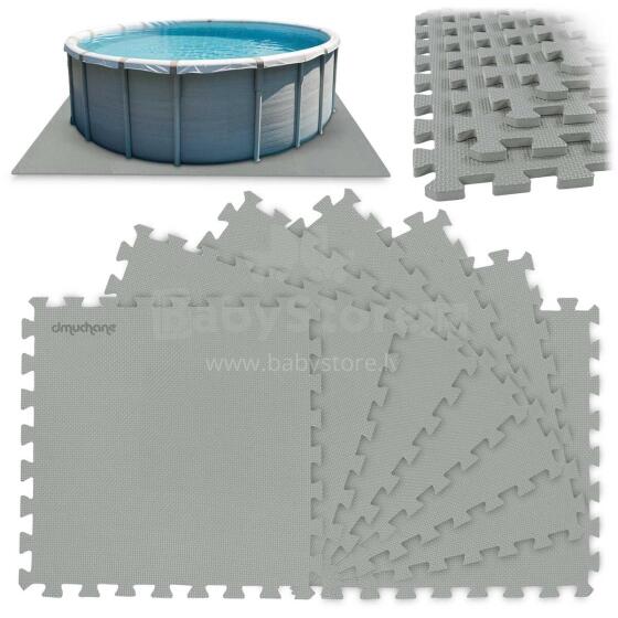 Пенопластовый мат для бассейна пазл 50 x 50 см 8 шт
