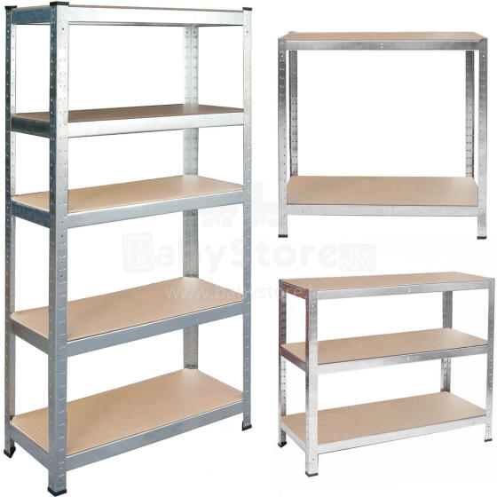 Metāla uzglabāšanas plaukts 150 x 75 x 30 cm Humberg HR-810