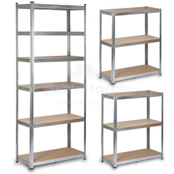 Металлическая складская полка 222 x 90 x 40 см Humberg HR-814