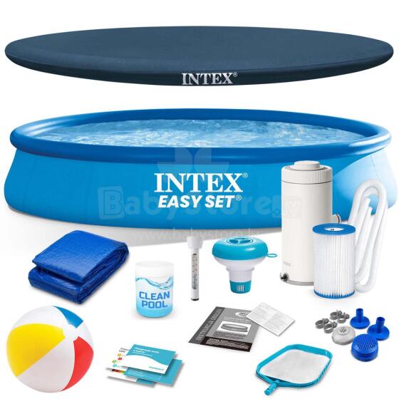 Inflatable Pool 457 x 84 cm 15in1 INTEX 28158