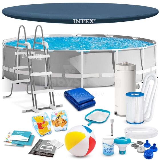 Intex 26720 427 x 107 см 17-в-1 каркасный бассейн