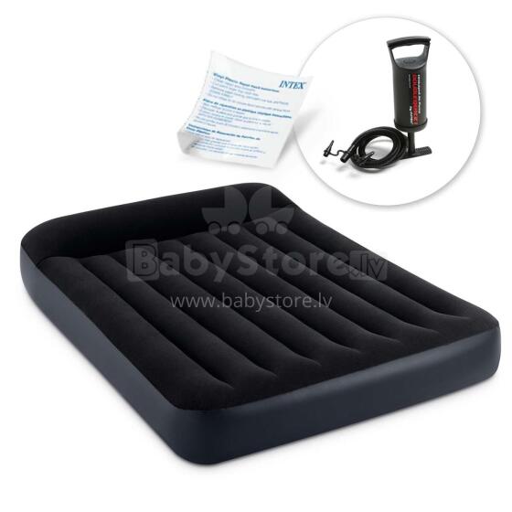 Inflatable Mattress 191x137x25 cm with Piston Pump INTEX 64142