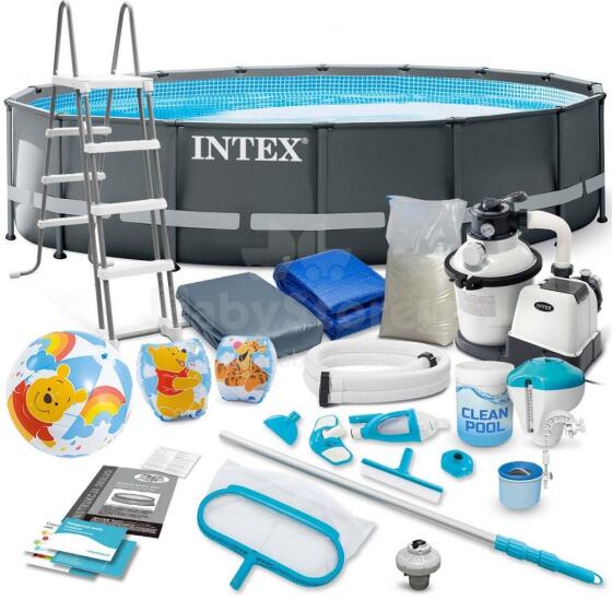 Intex 26326 20-в-1 каркасный бассейн 488 x 122 см