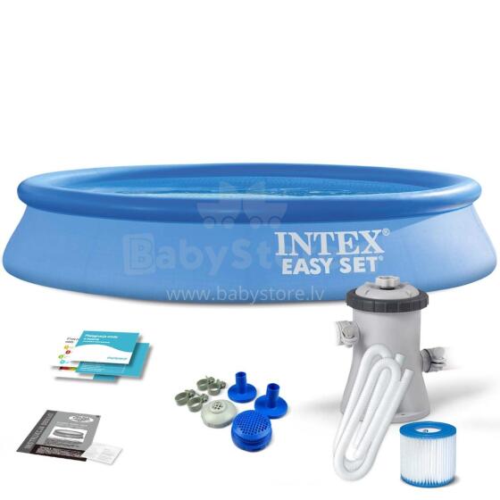 Надувной бассейн 305 x 61 см 9в1 INTEX 28118