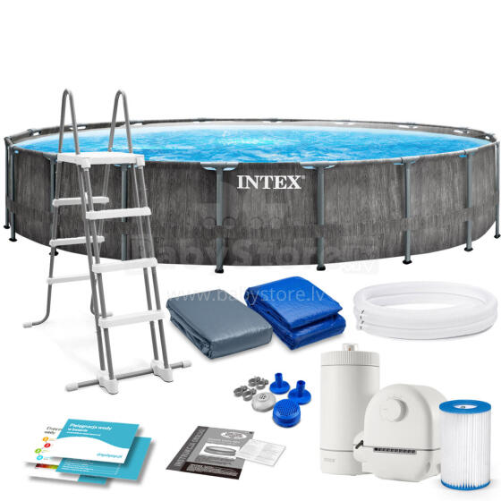 Intex 26744 12-in-1 rāmis baseins 549 x 122 cm