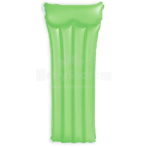 Зеленый плавательный матрас Intex 59717
