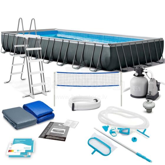 Intex 26378 15-in-1 Frame Pool 975 x 488 x 132 cm