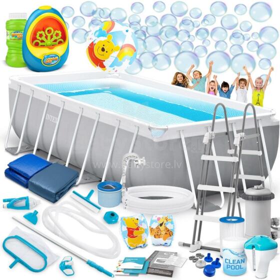 Intex 26792 21-в-1 каркасный бассейн 488 x 244 x 107 см + Бульбулятор БЕСПЛАТНО