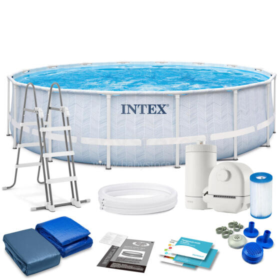 Intex 26746 12-in-1 rāmis baseins 488 x 122 cm