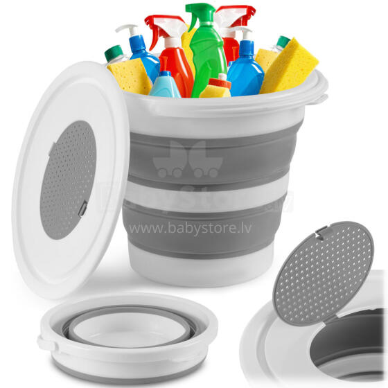 Foldable Bucket with Handle MS-681 Massido