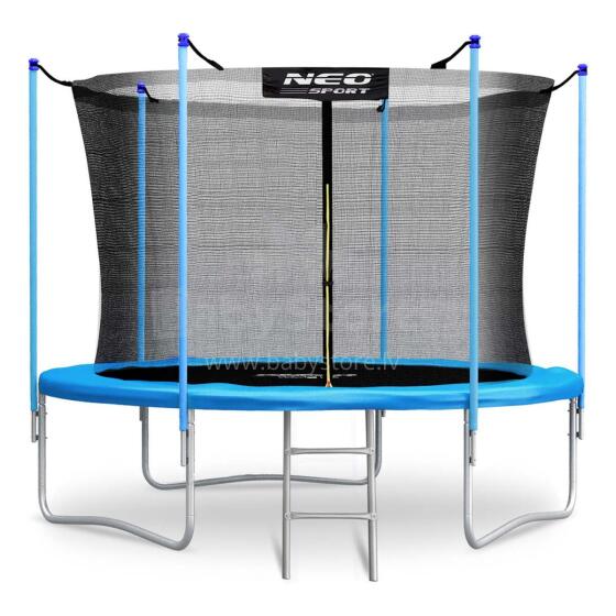 10ft/312cm Садовый Трамплин с Внутренней Сеткой и Лестницей Neo-Sport