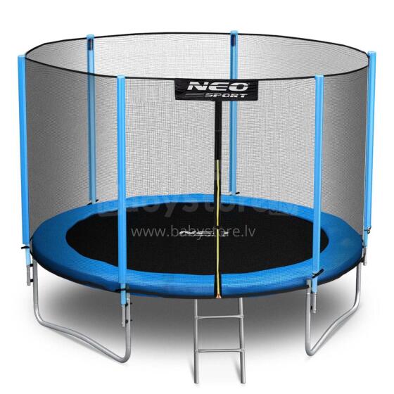 10ft/312cm Садовый Трамплин с Внешней Сеткой и Лестницей Neo-Sport