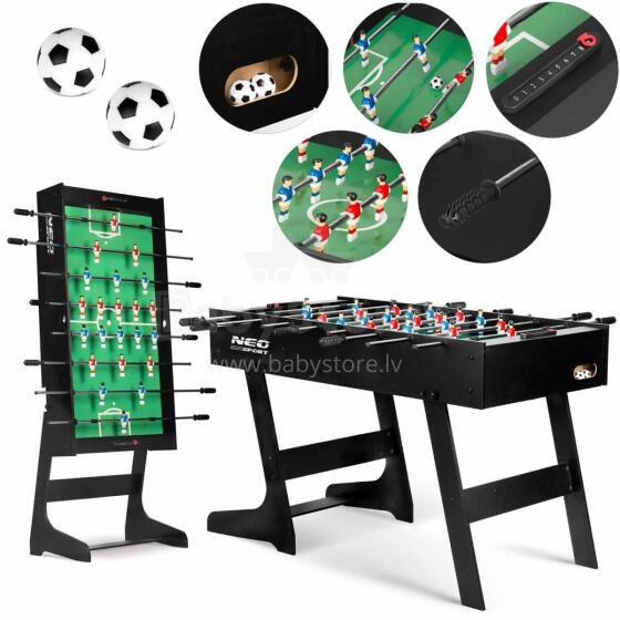 Настольный футбол Neosport 121 x 61 x 80 см NS-803 черный