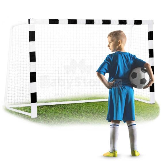 Futbola vārti 180 x 120 x 60 cm NS-464 melnbalti