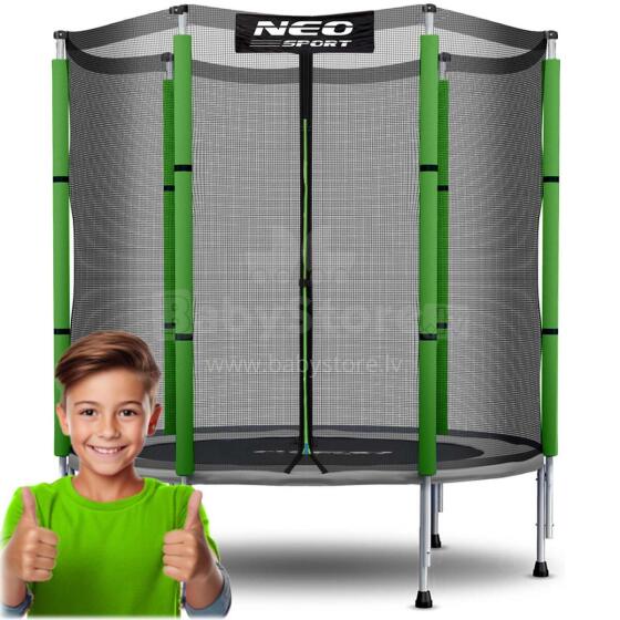 Детский садовый батут 140 см 4.5 фута Neo-Sport