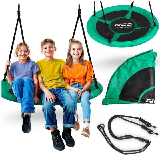 Stārķa ligzdas šūpoles Neo-Sport 110 cm