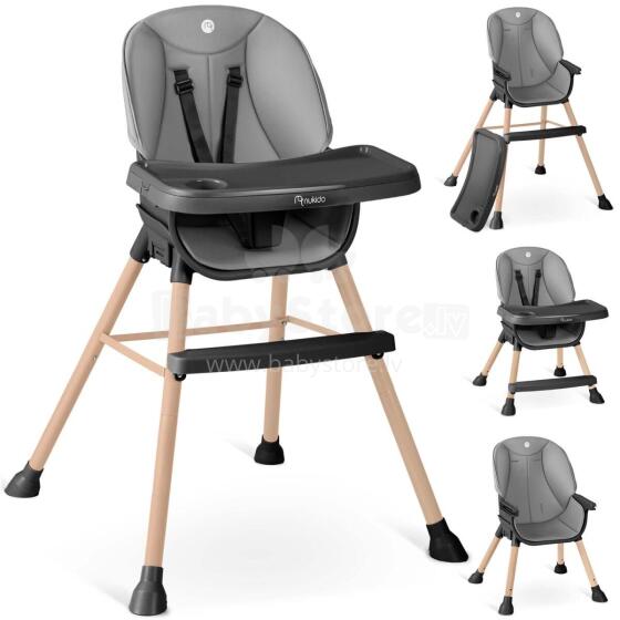 Nukido Tilo Gray-Black High Chair