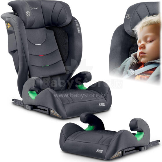 Автокресло Nukido Louis Soft серое 15-36 кг ISOFIX
