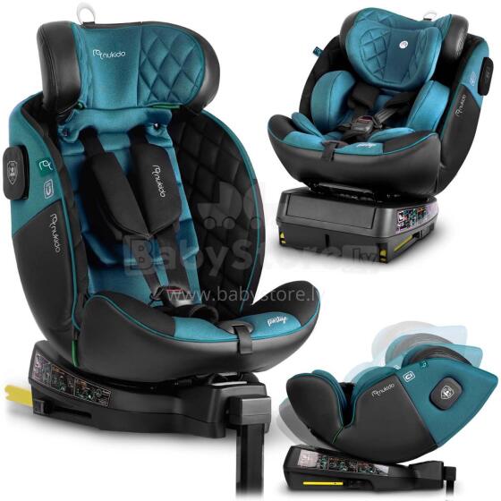 Автокресло Nukido Prestige Line Черно-Синее 0-36 кг ISOFIX