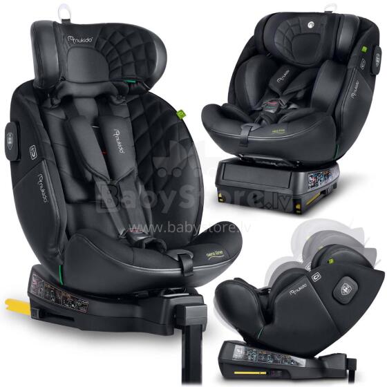 Автокресло Nukido Aero Line черное 0-36 кг ISOFIX