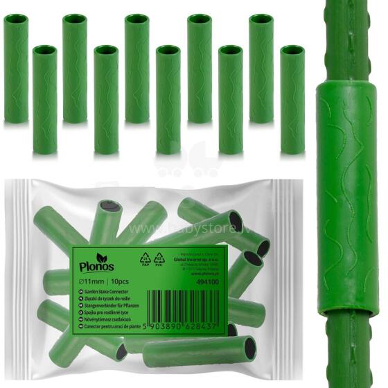Konektori 11mm stabiem Plonos PL-941 zaļi 10gab