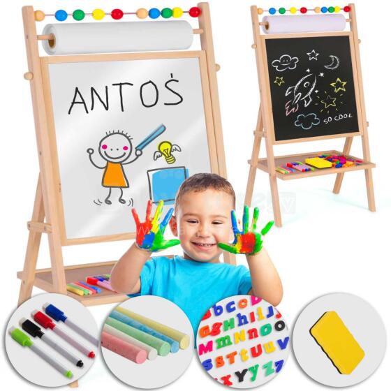 Magnētiskā tāfele ar rotējošu Ricokids