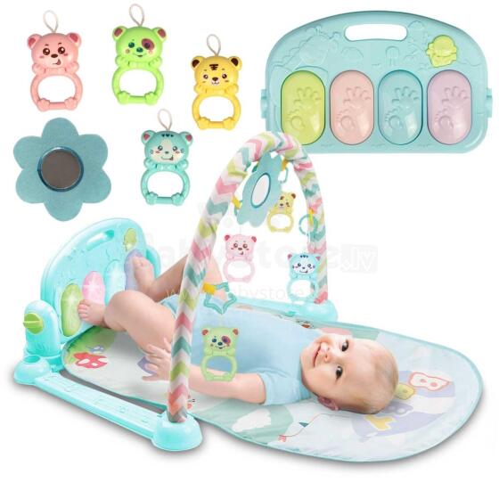 Интерактивный образовательный коврик с пианино Ricokids - 7314