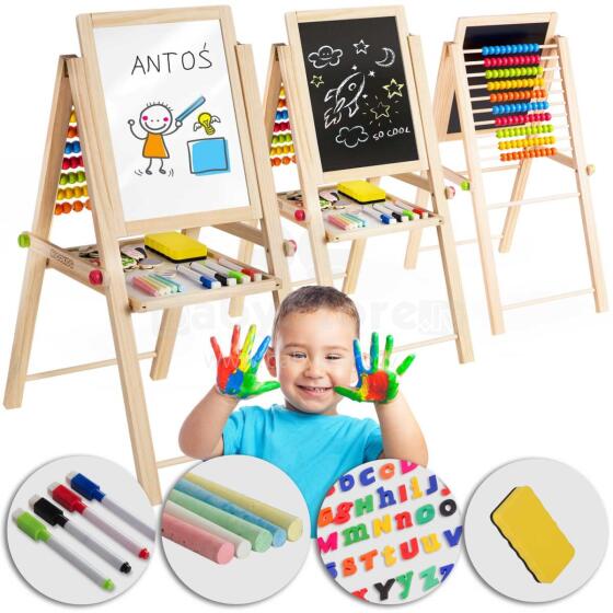 Складная магнитная доска для мелков Ricokids