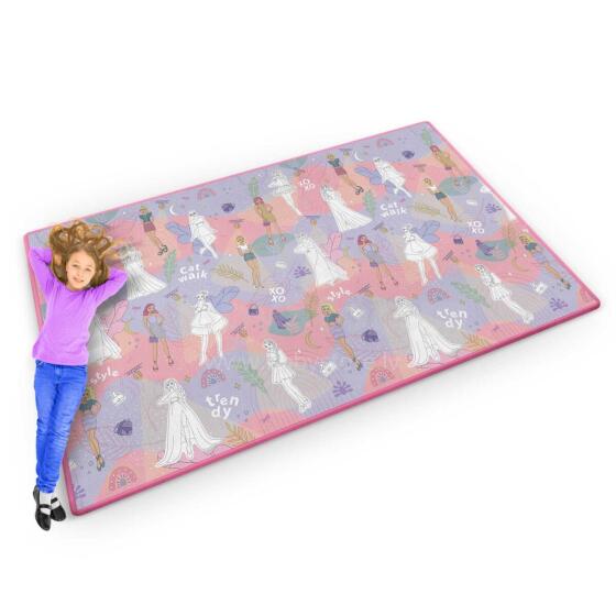 Rullējama krāsošanas paklājs 200 x 120 x 0.3 cm Ricokids RK-343