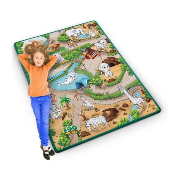Скручиваемый раскраска-мат 120 x 90 x 0.3 см Ricokids RK-344