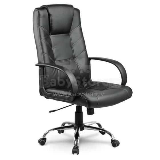 Sofotel EG-221 Black Leather Office Chair