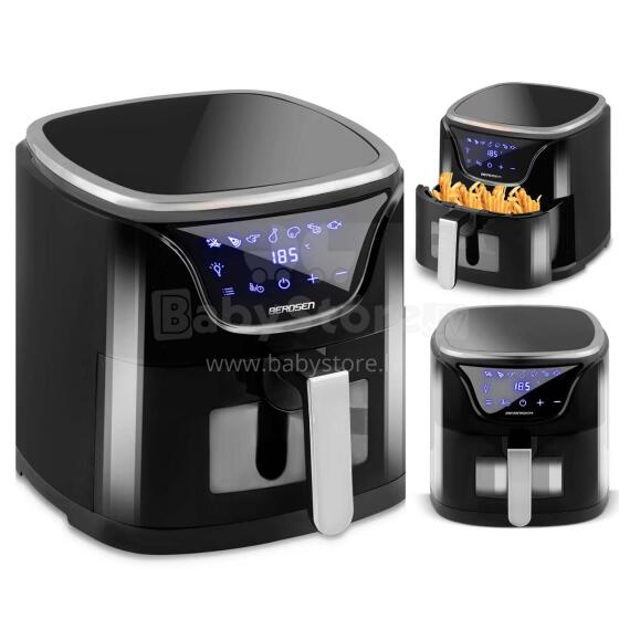 Oil-free fryer Air fryer fryer 5l BD-652 black-silver