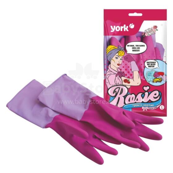 Scented rubber gloves ROSIE &amp;quot;L&amp;quot;