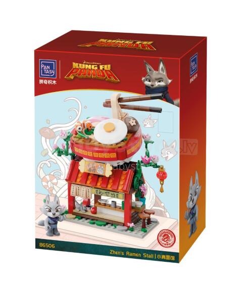 Pantasy klotsikomplekt Kung Fu Panda Zheni rameniputka 359 tk