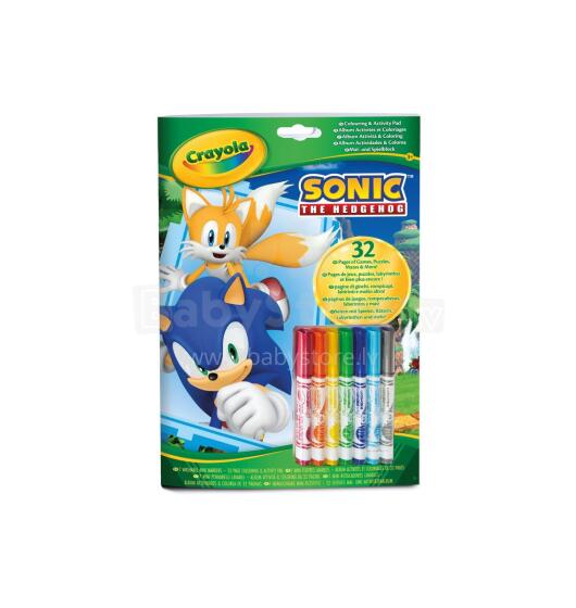 CRAYOLA SONIC Coloring & Activity Album